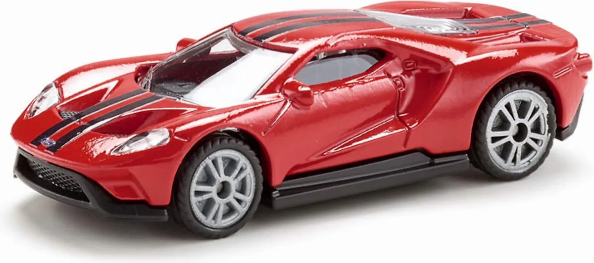 SIKU Ford GT 1526 Modelauto - Staal - Rood/Zwart