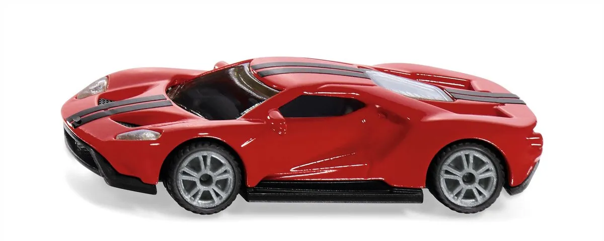 SIKU Ford GT 1526 Modelauto - Staal - Rood/Zwart