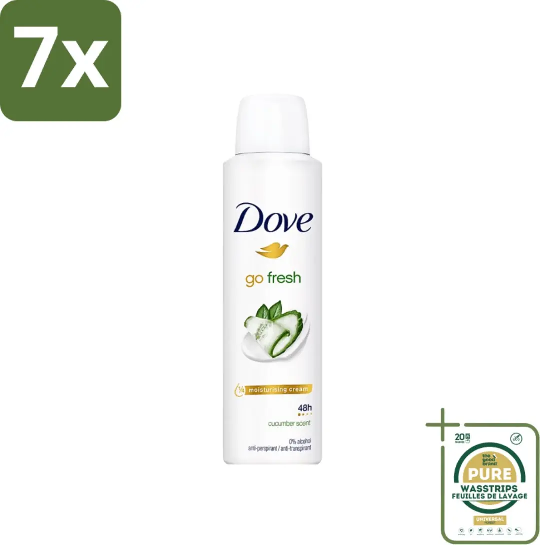 7 x Dove Go Fresh