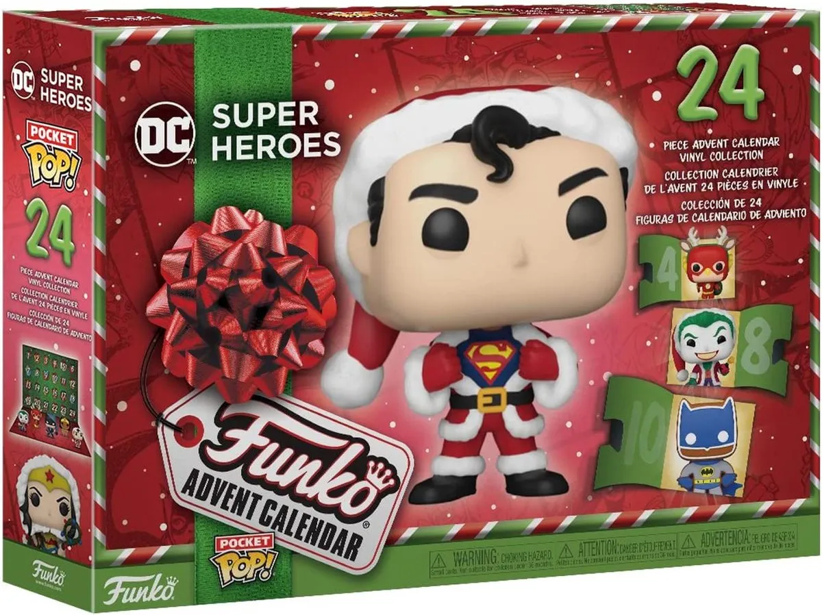 Funko DC Super Heroes Adventskalender Pocket Pop