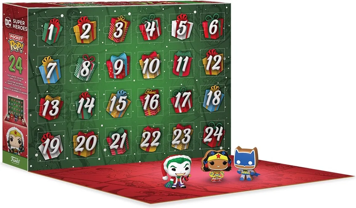 Funko DC Super Heroes Adventskalender Pocket Pop