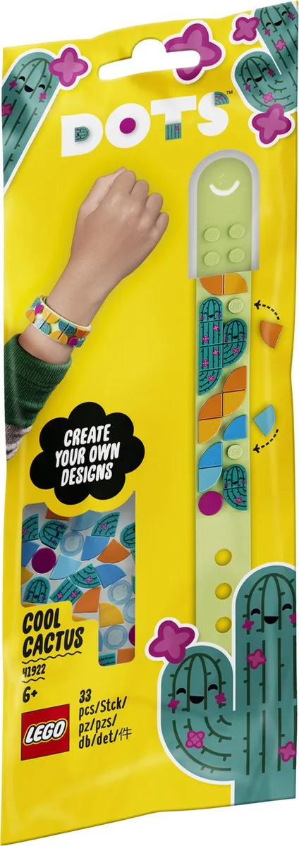 LEGO DOTS Coole Cactus Armband 41922