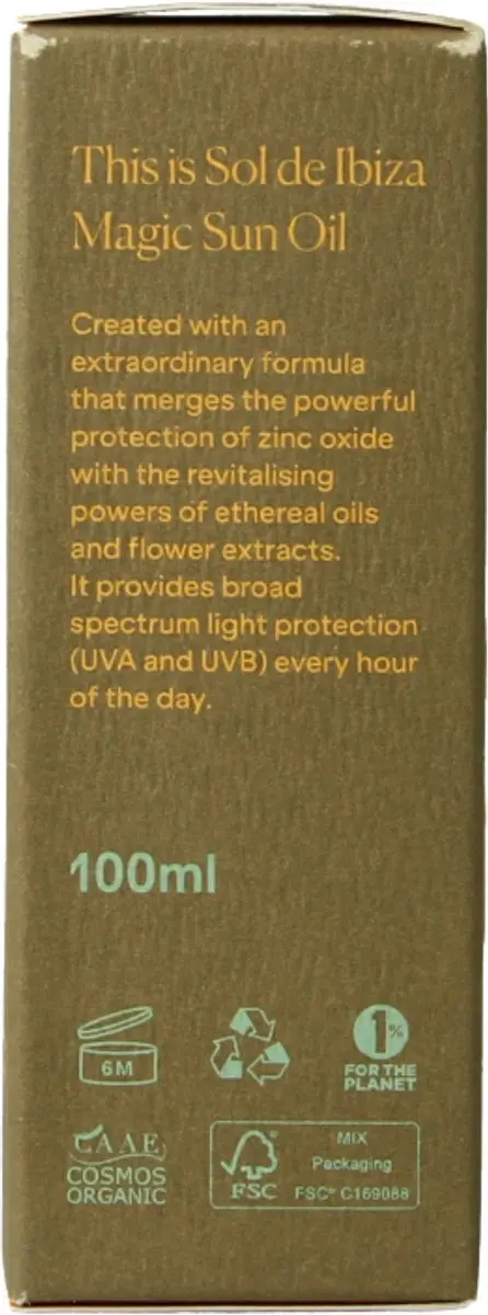 Sol de Ibiza Magic Sun Oil SPF 15 - 100ml