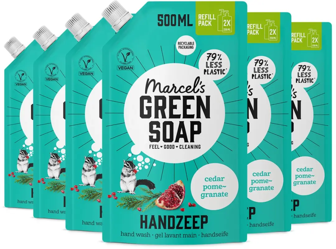 Marcel's Green Soap Handzeep Navulling