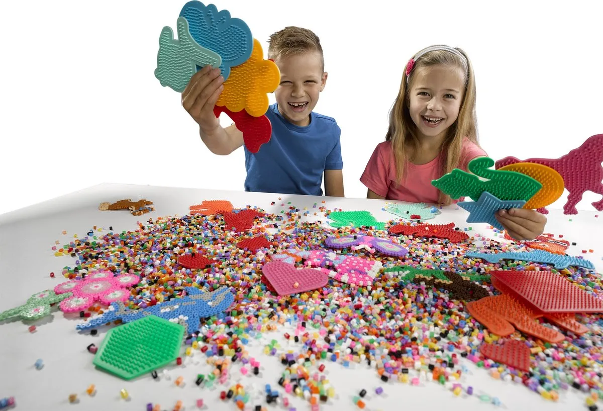 SES Creative Beedz Strijkkralen Grondplaat Unicorn - 1 Stuk