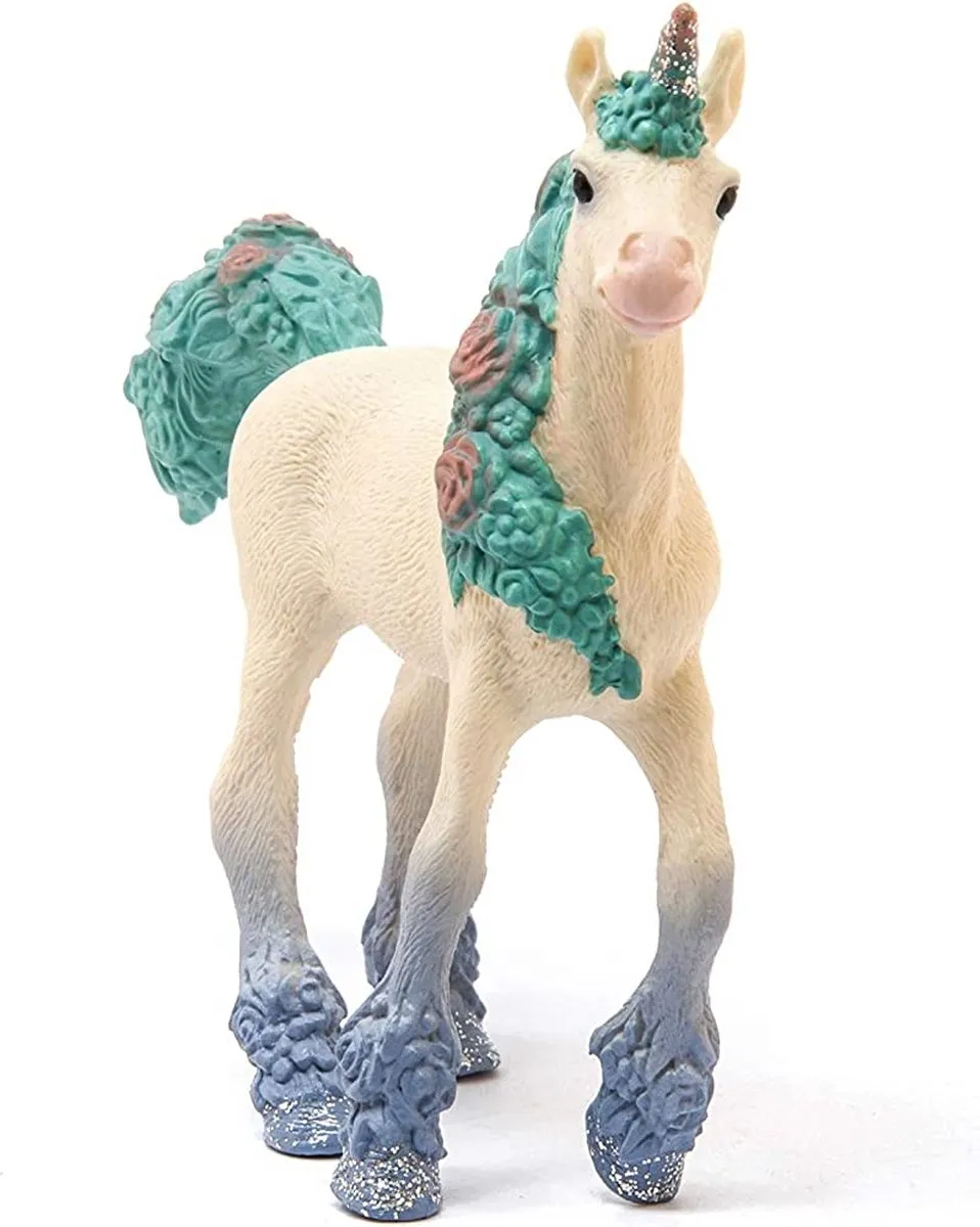 Schleich Bayala Bloemeneenhoorn Veulen Speelfiguur 70591 - Multikleur