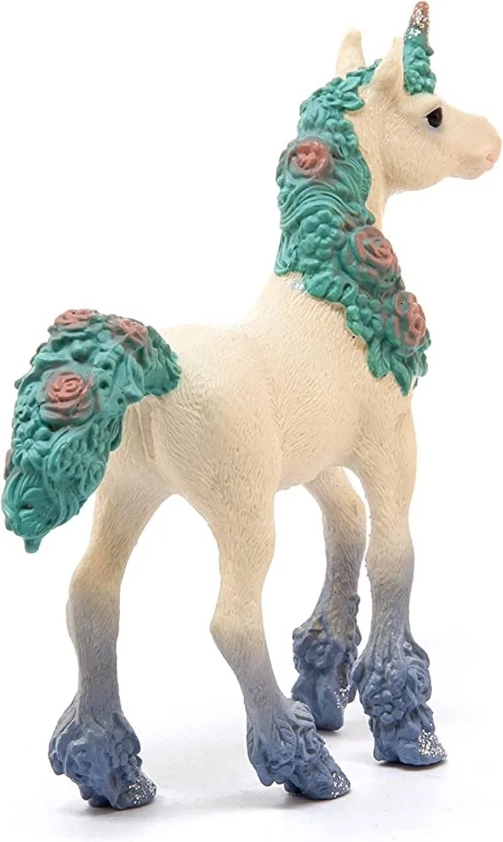 Schleich Bayala Bloemeneenhoorn Veulen Speelfiguur 70591 - Multikleur