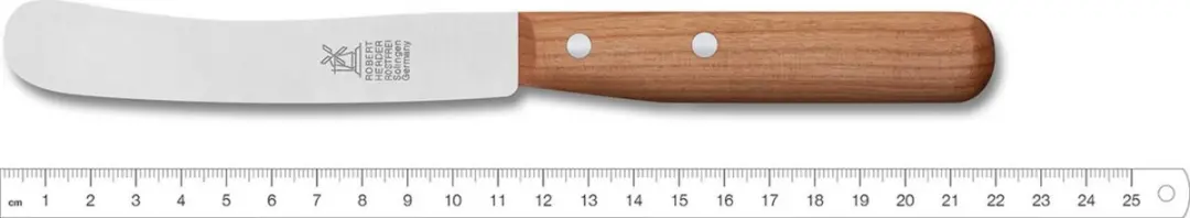 Robert Herder Buckels Ontbijtmes 118mm - Kersenhout