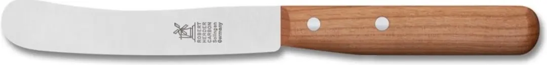 Robert Herder Buckels Ontbijtmes 118mm Carbonstaal - Kersenhout