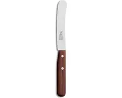 Robert Herder Buckels Ontbijtmes 118mm - Pruimenhout