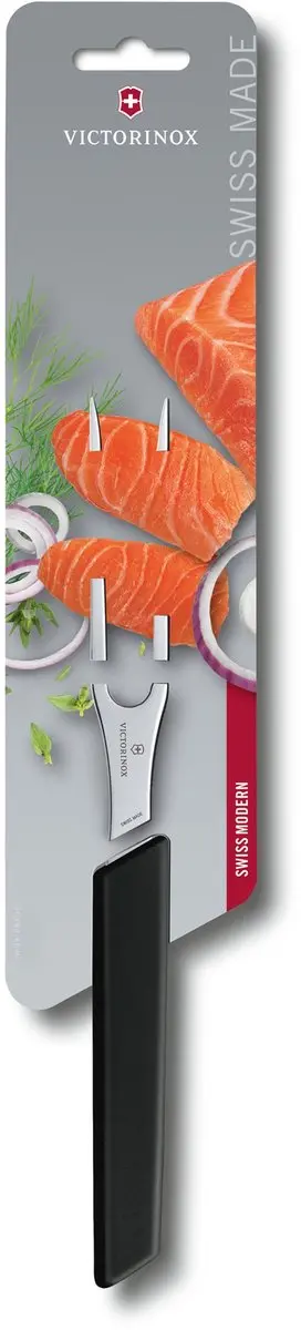 Victorinox Swiss Modern Vleesvork 15cm - Zwart - afbeelding 5 van 5