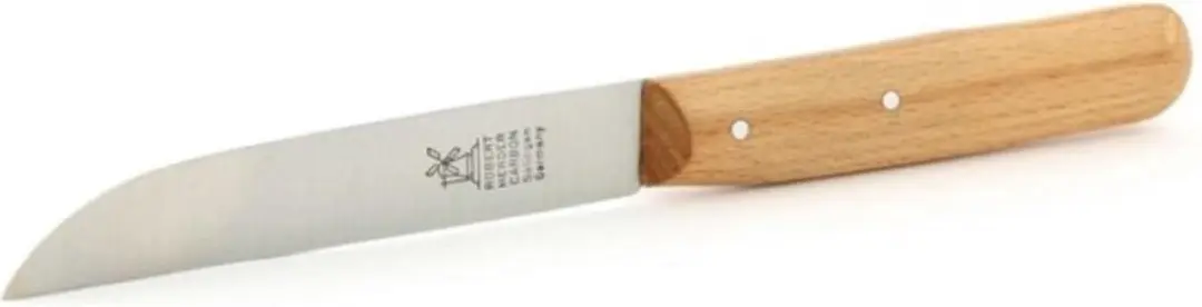 Robert Herder Molenmes Schilmesje Carbonstaal - Lemmet 104mm - Beukenhout