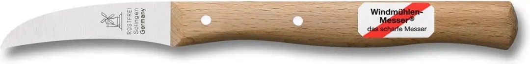 Robert Herder Molenmes Tourneermes RVS - Lemmet 60mm - Beukenhout