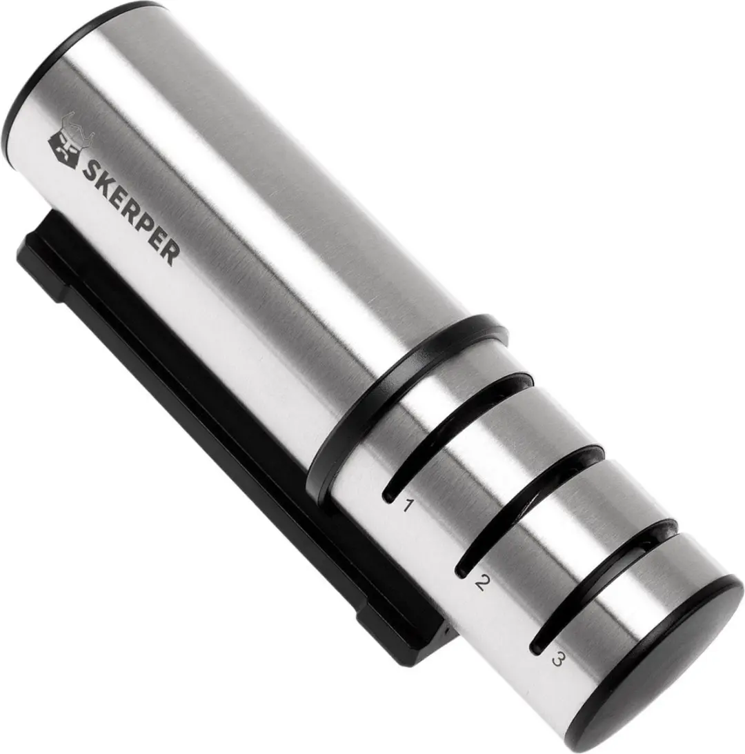 Skerper Basic SVSM001 Doortrek-Messenslijper - Zilver