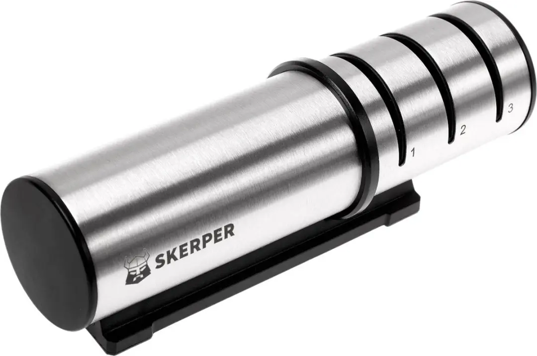 Skerper Basic SVSM001 Doortrek-Messenslijper - Zilver