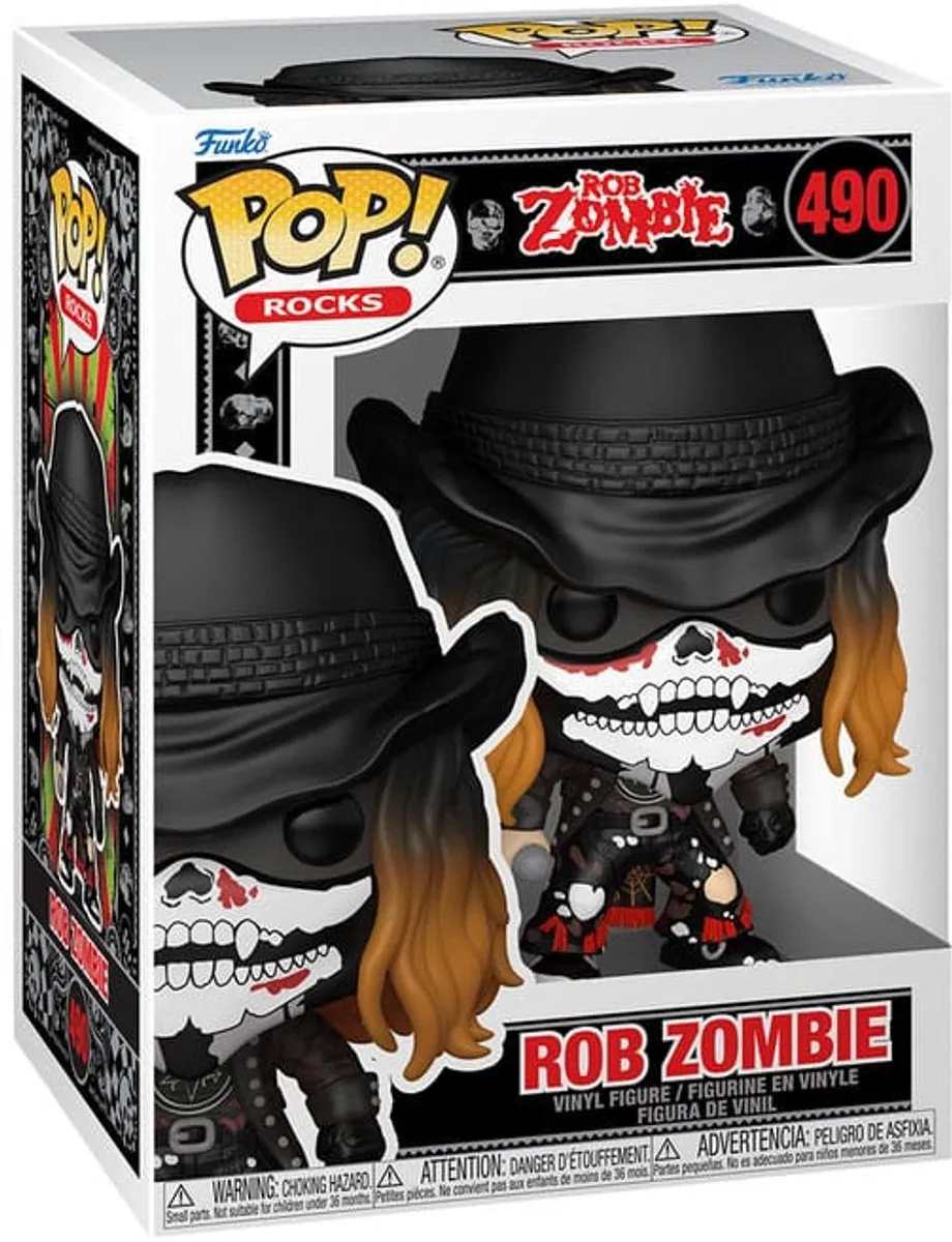 Funko POP! Rock Rob Zombie met Bandana - 490
