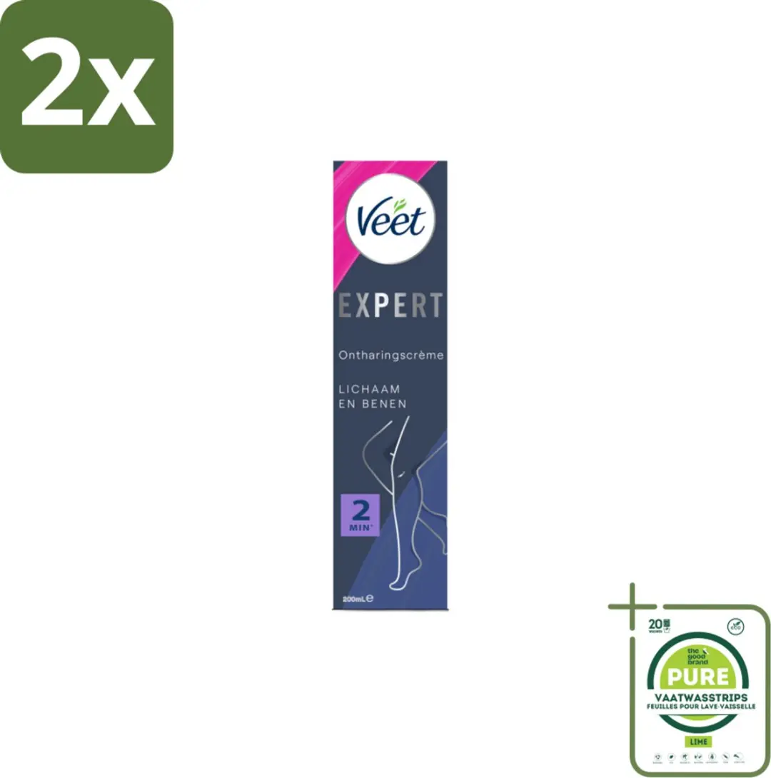 Veet Expert Ontharingscrème Benen 200 ml