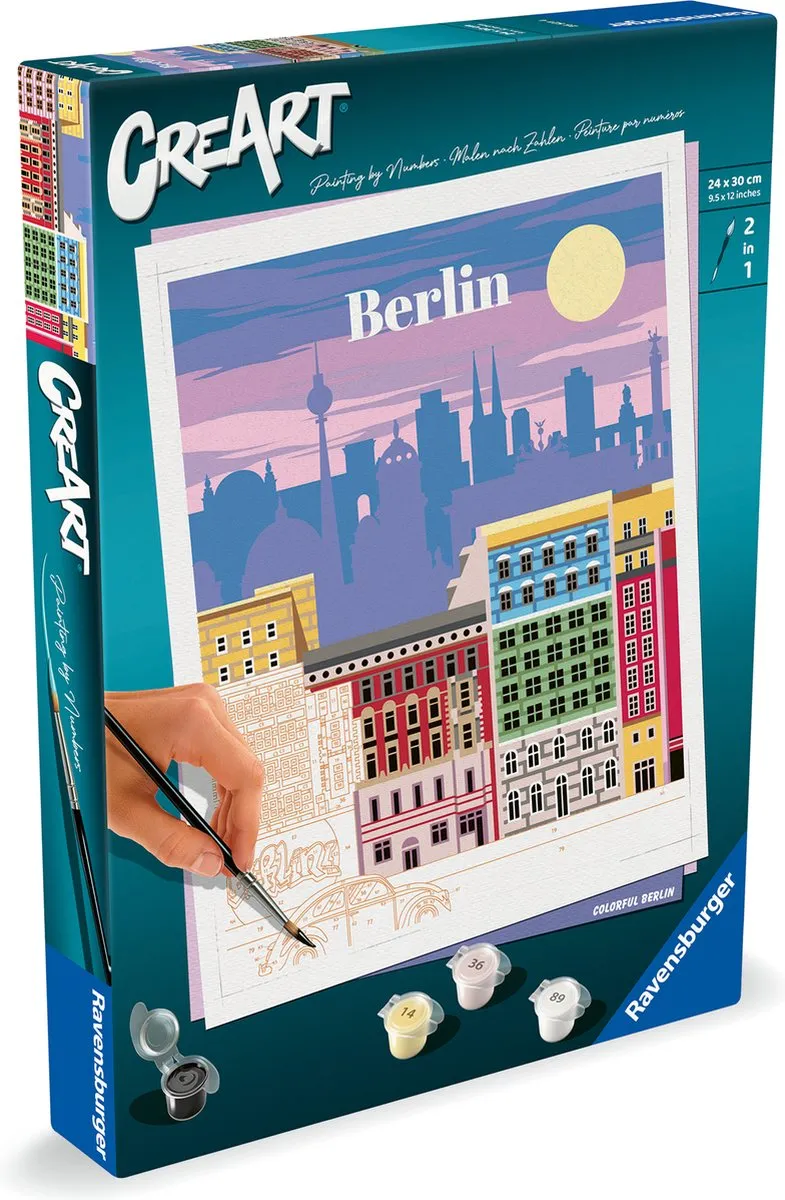 Ravensburger CreArt Colourful Berlin Schilderen op Nummer