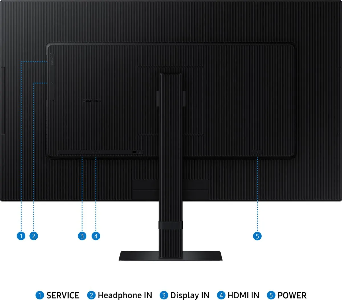 Samsung LS27D706EAUXEN 4K Monitor - 27 Inch