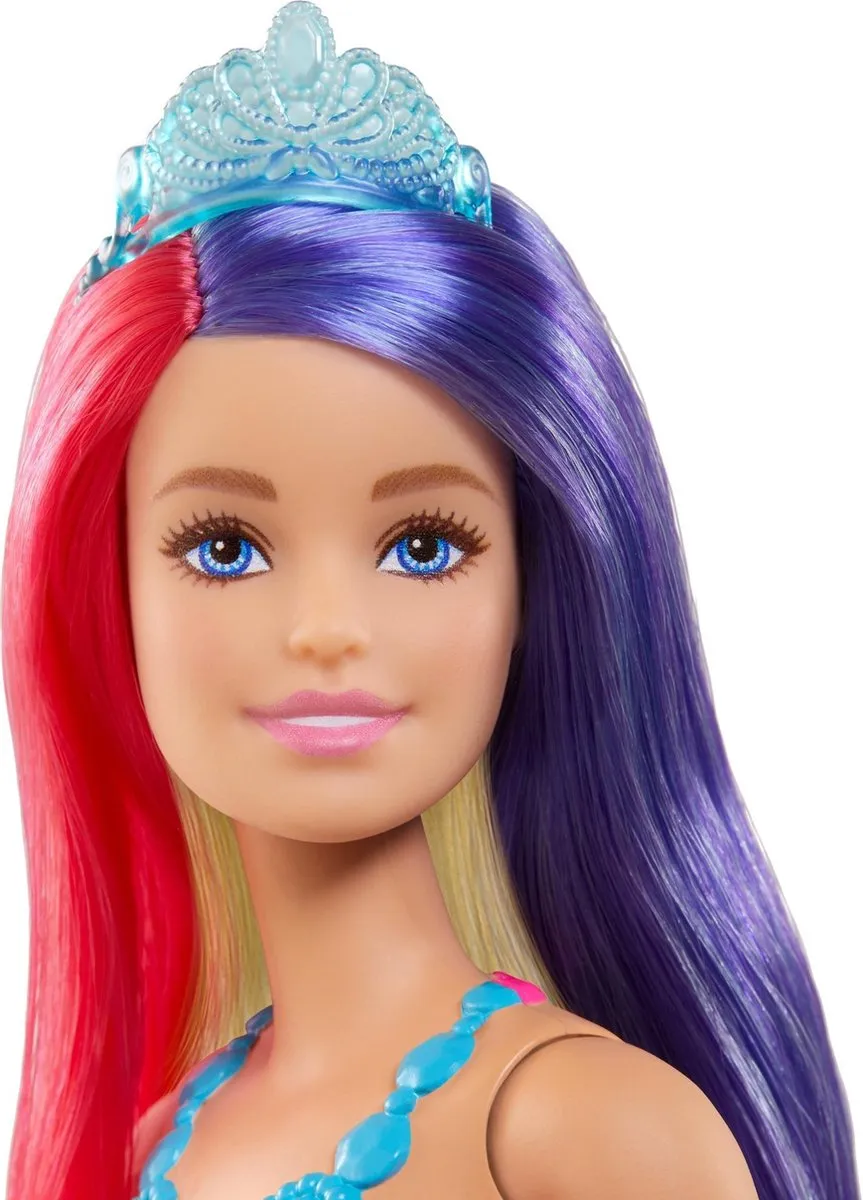 Barbie Dreamtopia Lang Haar Prinses - Meerkleurig