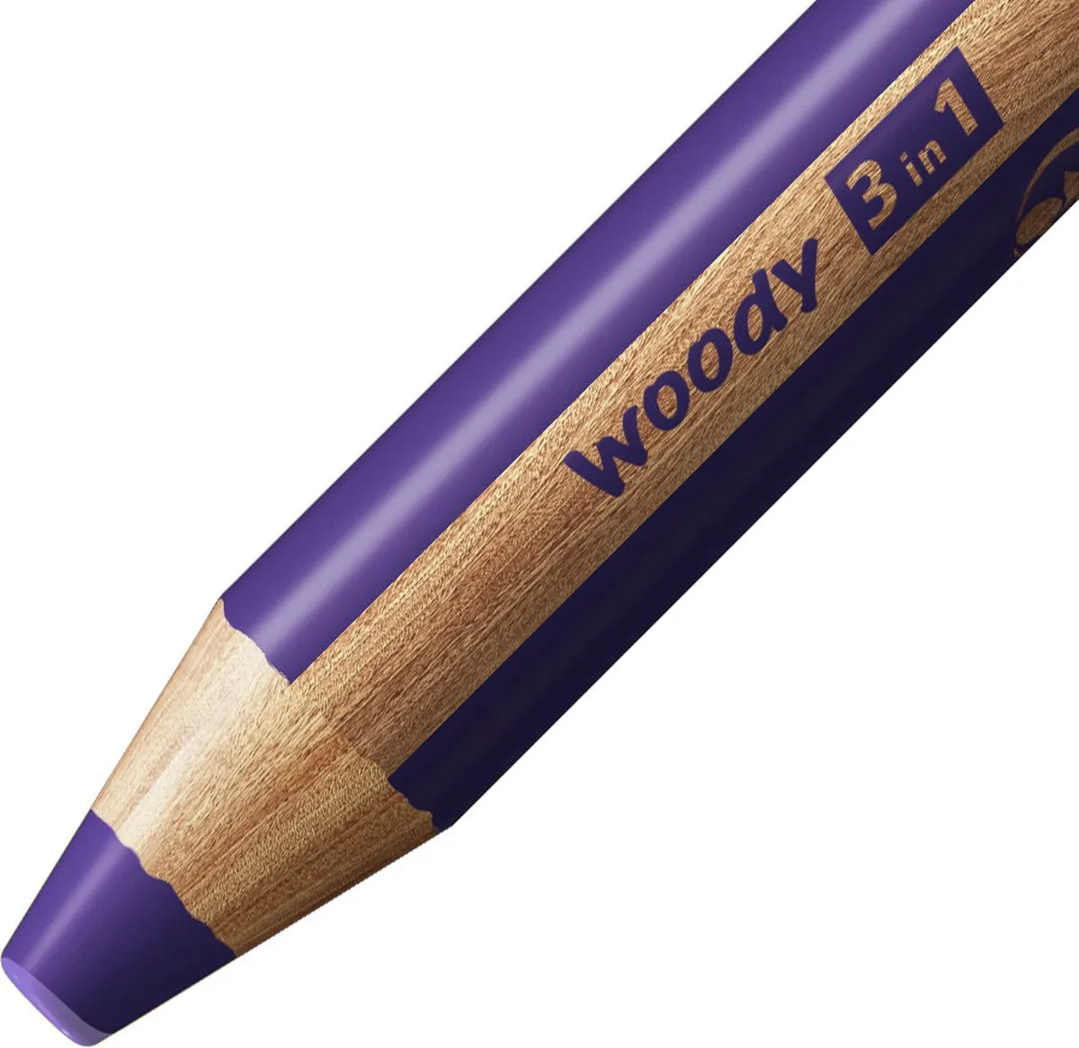 STABILO Woody 3-in-1 Multi Talent Kleurpotloden - 6 Stuks - Multicolor