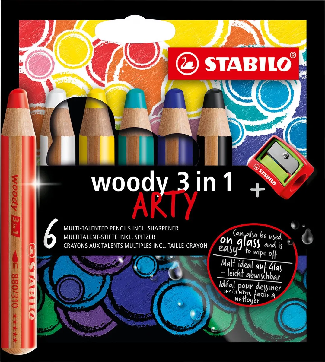 STABILO Woody 3-in-1 Multi Talent Kleurpotloden