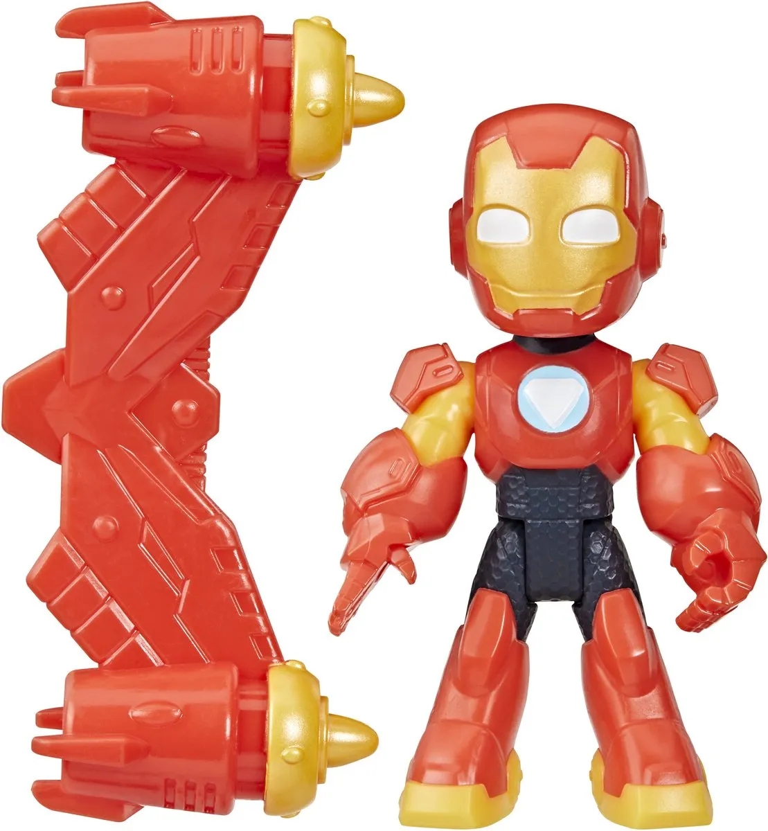 Hasbro Marvel Iron Man Awesome Friends Actiefiguur G14675X00 - Rood - afbeelding 3 van 6