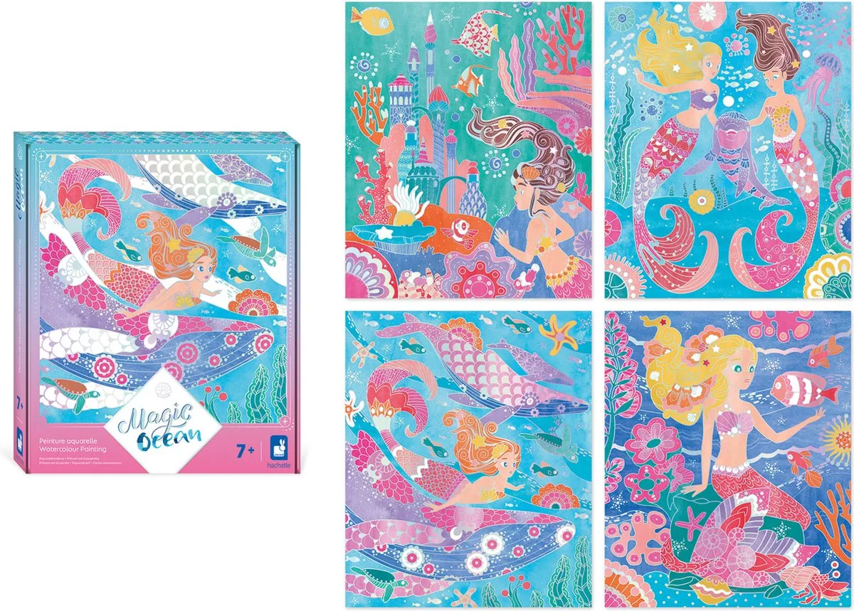 Janod Magic Ocean Aquarel Schilderpakket