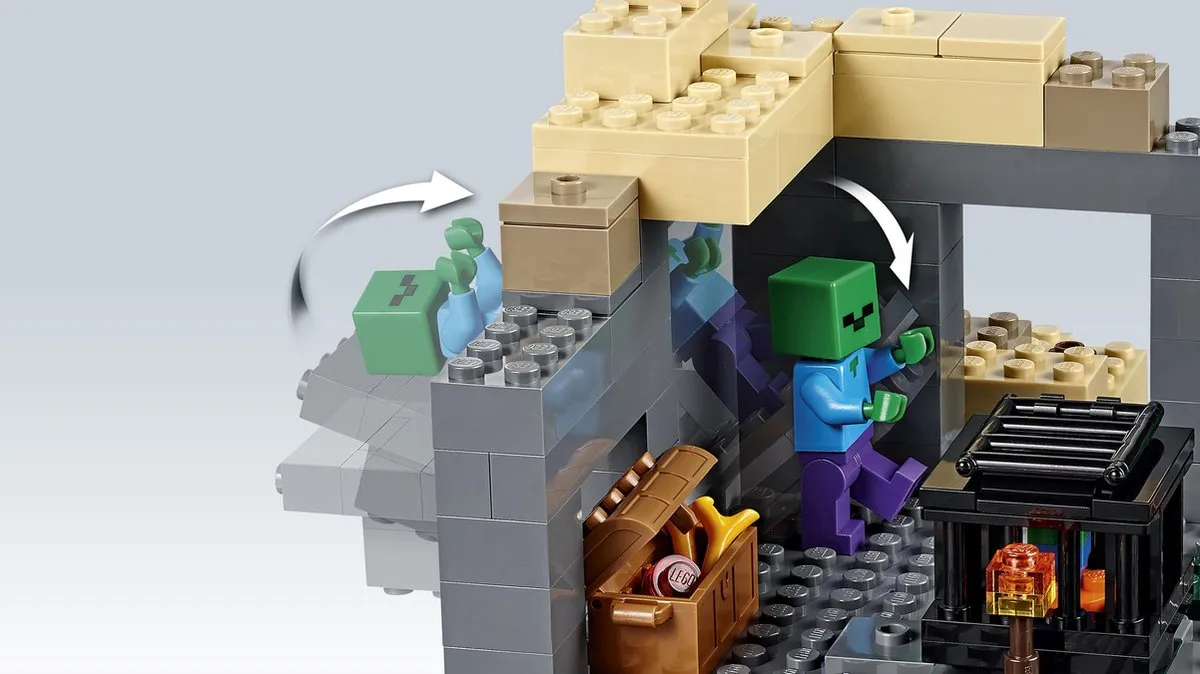 LEGO Minecraft De Kerker 21119 - 219 Stenen - afbeelding 6 van 6