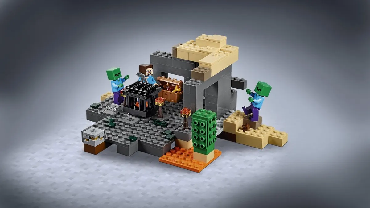 LEGO Minecraft De Kerker 21119 - 219 Stenen