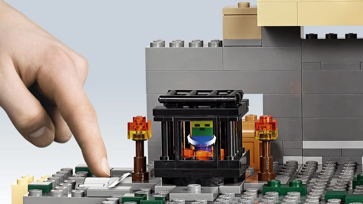 LEGO Minecraft De Kerker 21119 - 219 Stenen