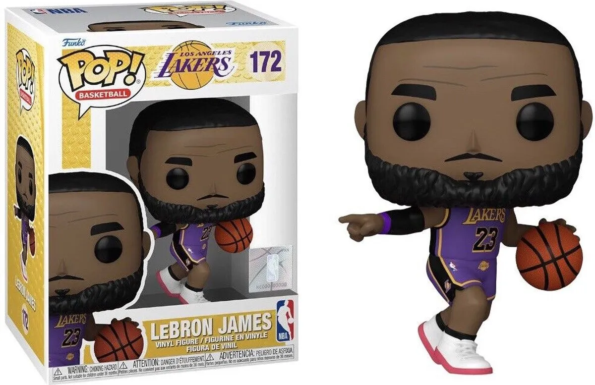 Funko Pop Basketball NBA Lakers LeBron James #172 - Multi