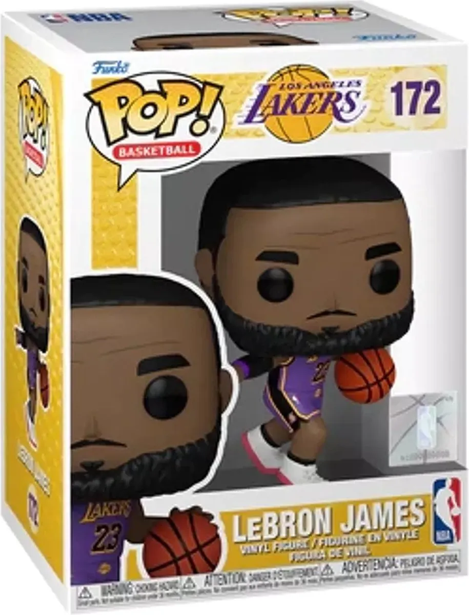 Funko Pop Basketball NBA Lakers LeBron James #172 - Multi