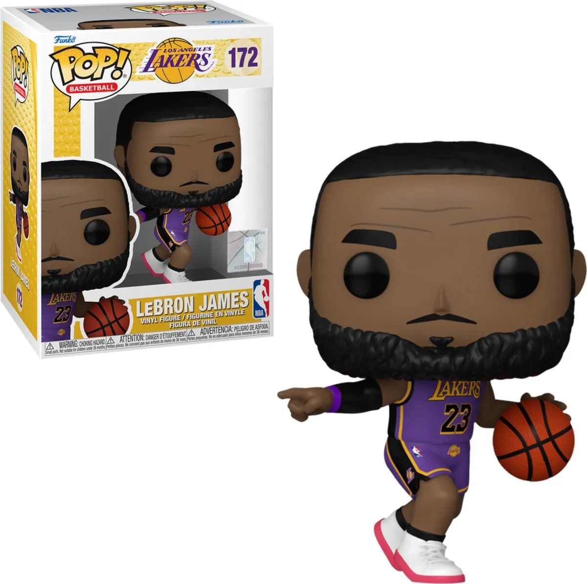 Funko Pop Basketball NBA Lakers LeBron James #172 - Multi