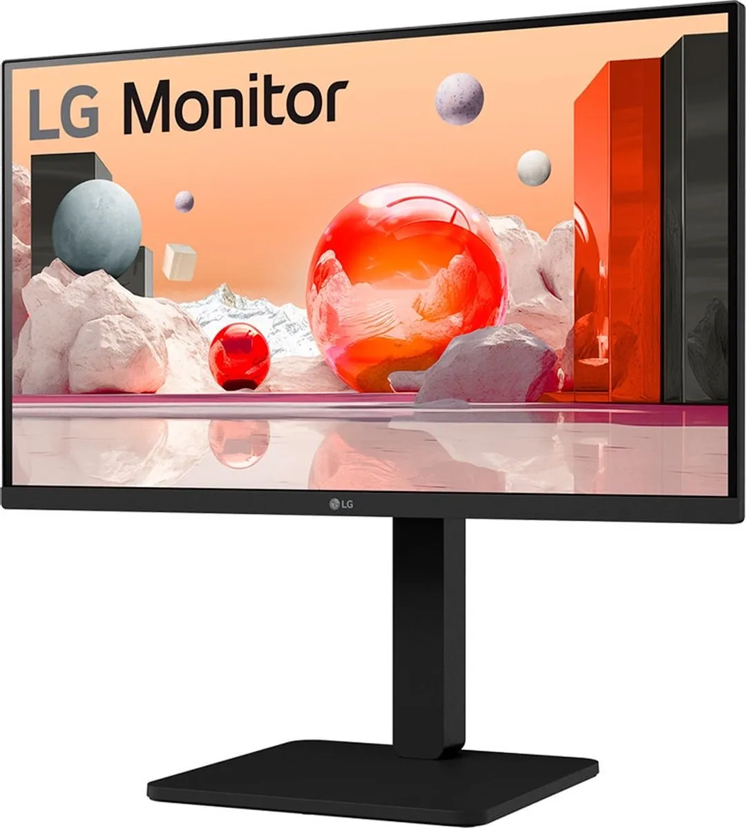 LG 24BA560-B Monitor 24 inch - Zwart - afbeelding 6 van 6