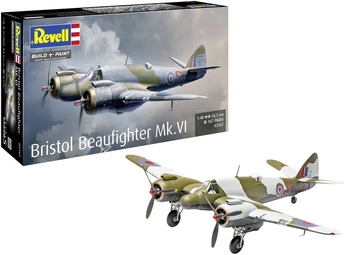 Revell 03767 Bristol Beaufighter Mk. VI Modelbouwpakket