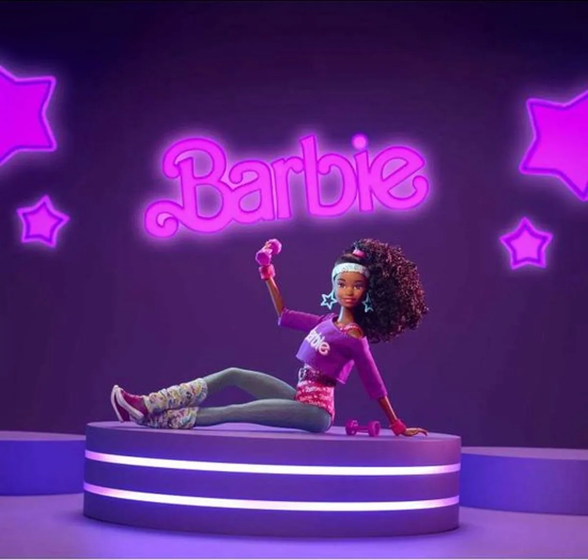 Barbie Rewind Workin' Out-pop 11,5 inch - Roze