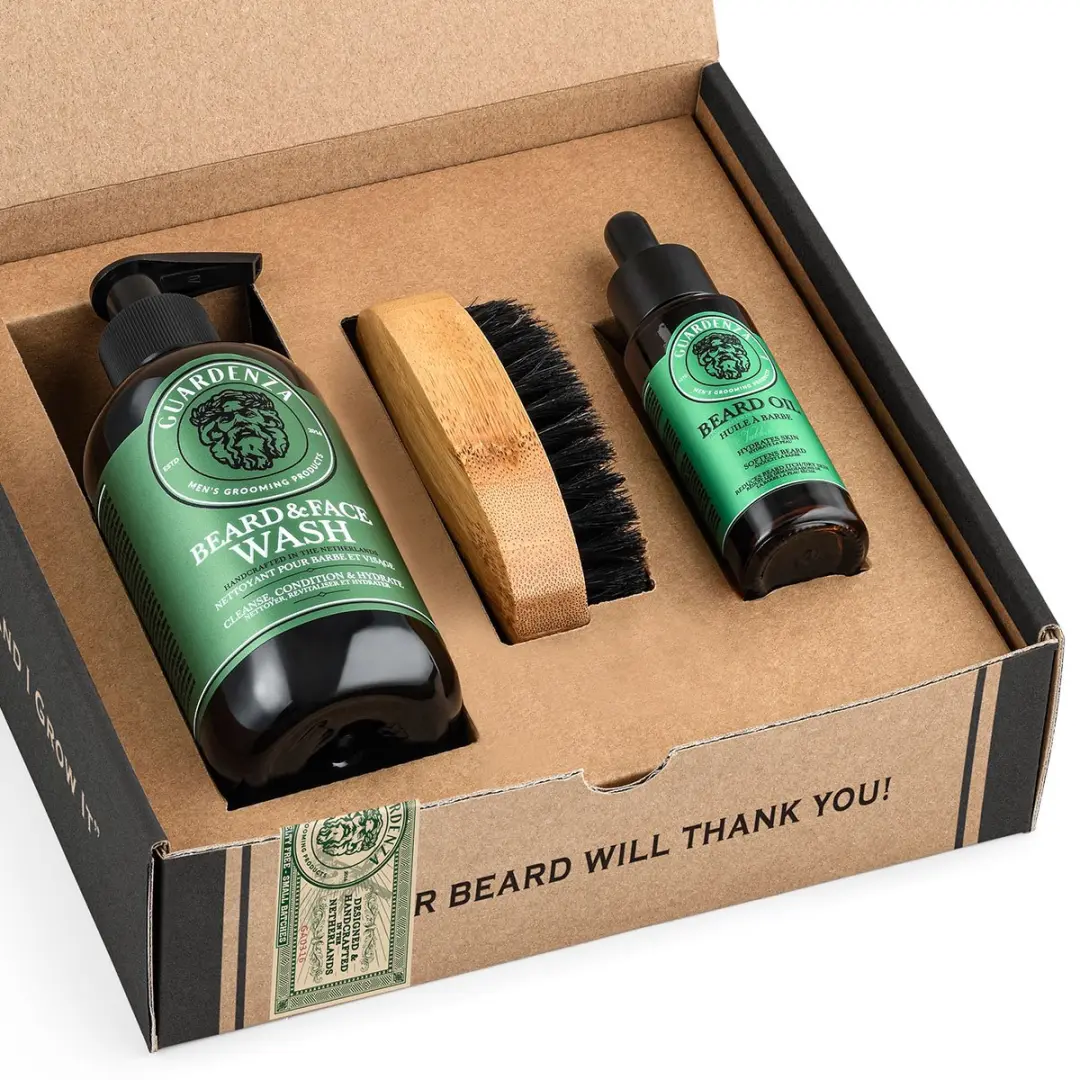 Guardenza Baard Starter Kit - 3 Stuks - 280ml