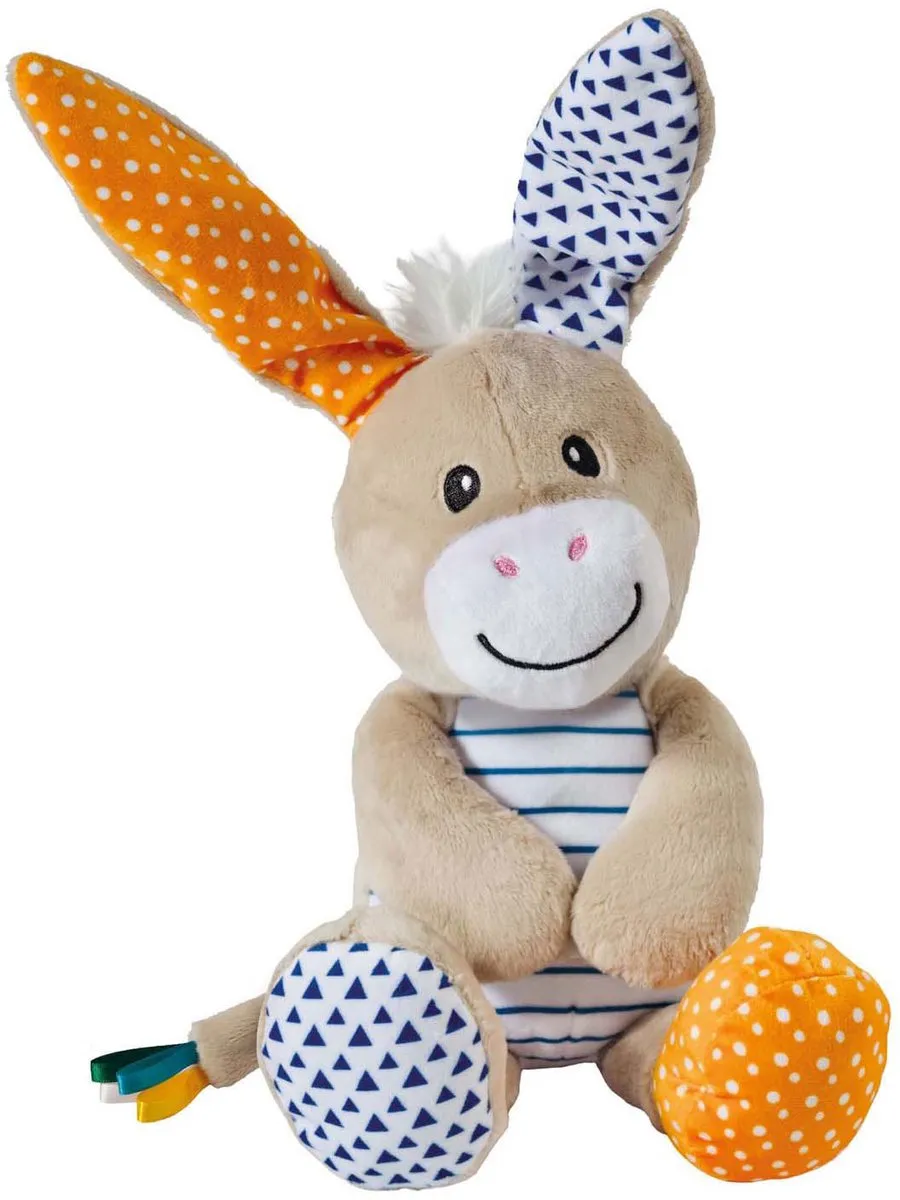 SES Creative Donkey Kiekeboe Knuffel - Ezel