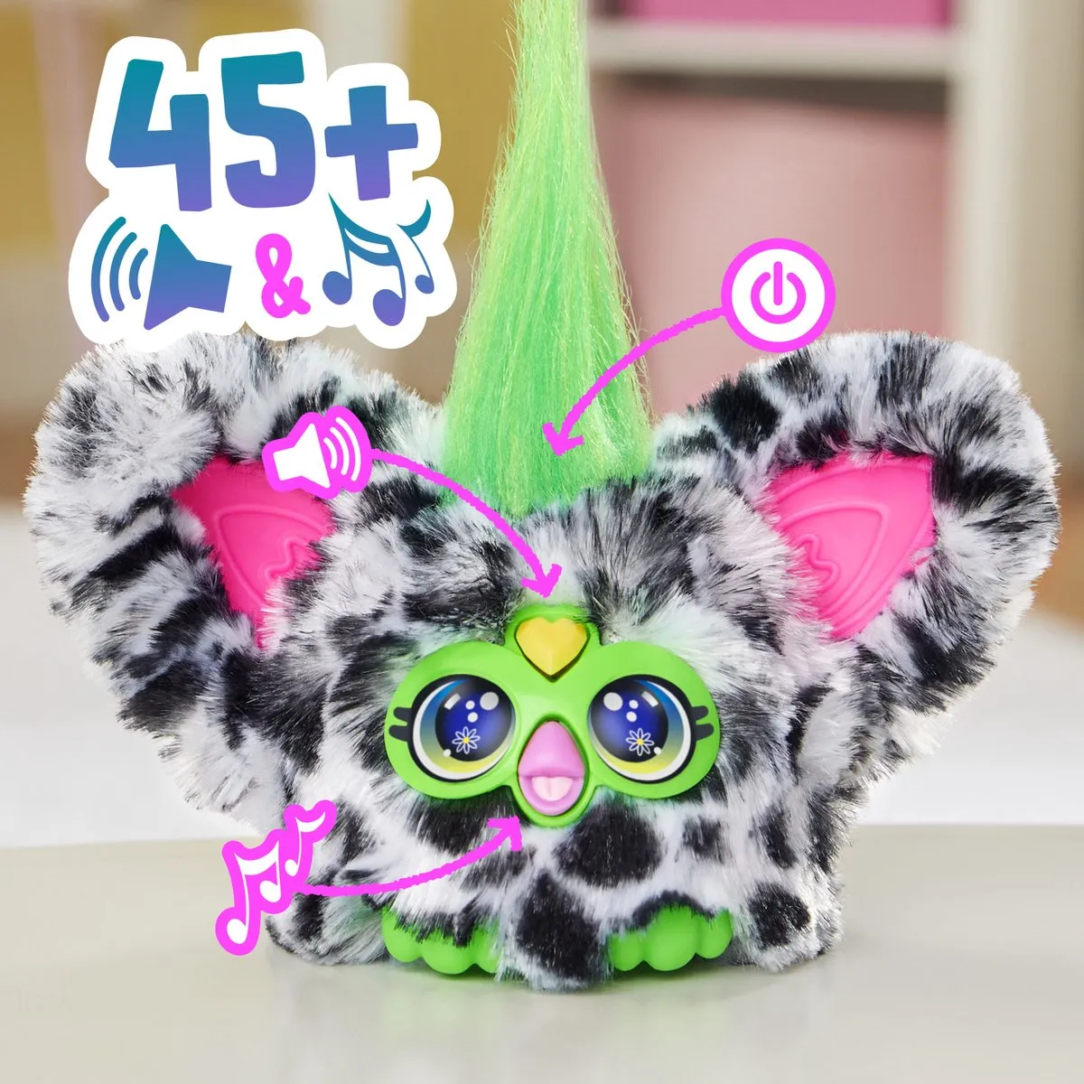 Hasbro Furby Furblets Moo-Boo - Mini Pluche - afbeelding 6 van 6
