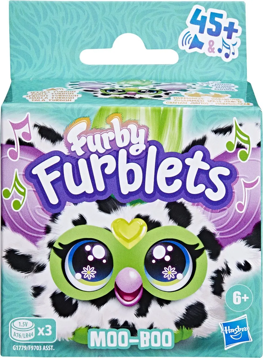 Hasbro Furby Furblets Moo-Boo - Mini Pluche