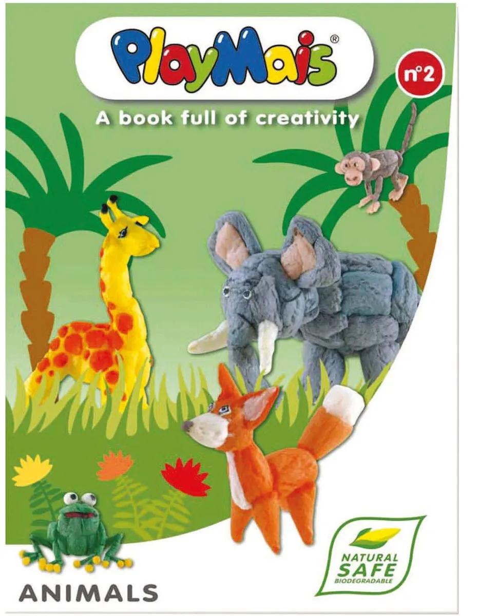 PlayMais Voorbeeldenboekje Dieren