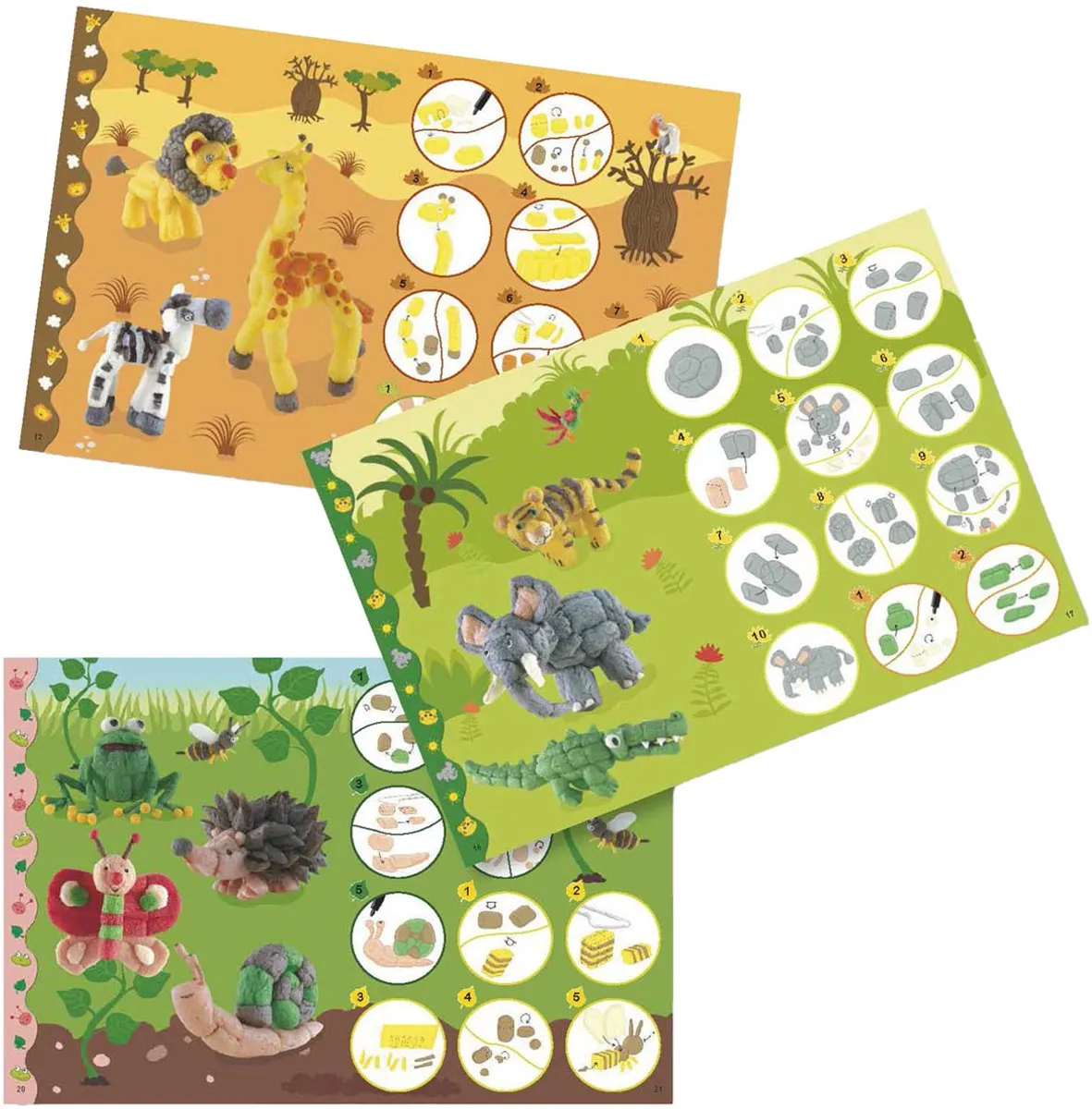 PlayMais Voorbeeldenboekje Dieren