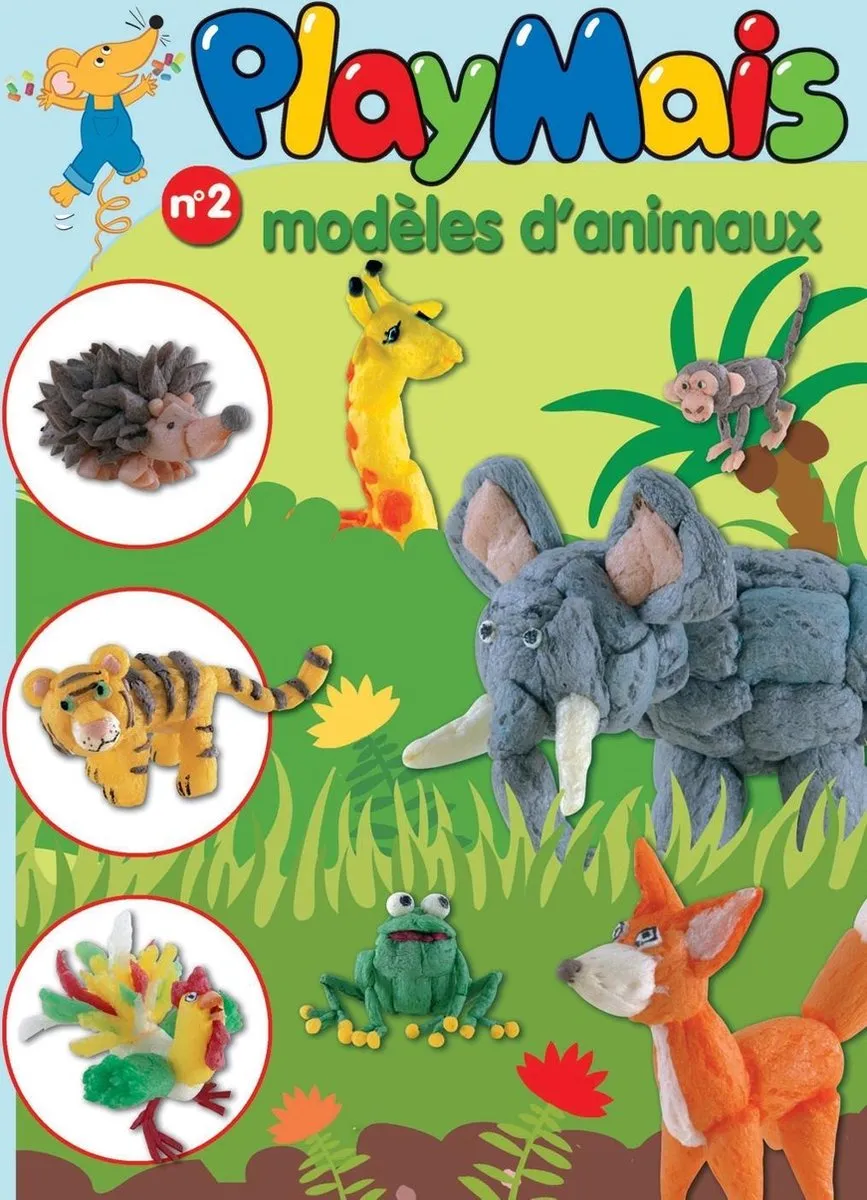 PlayMais Voorbeeldenboekje Dieren