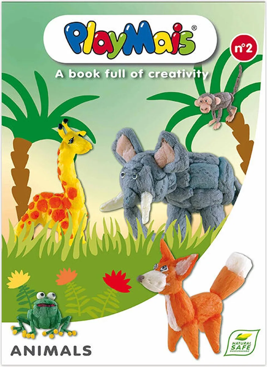 PlayMais Voorbeeldenboekje Dieren