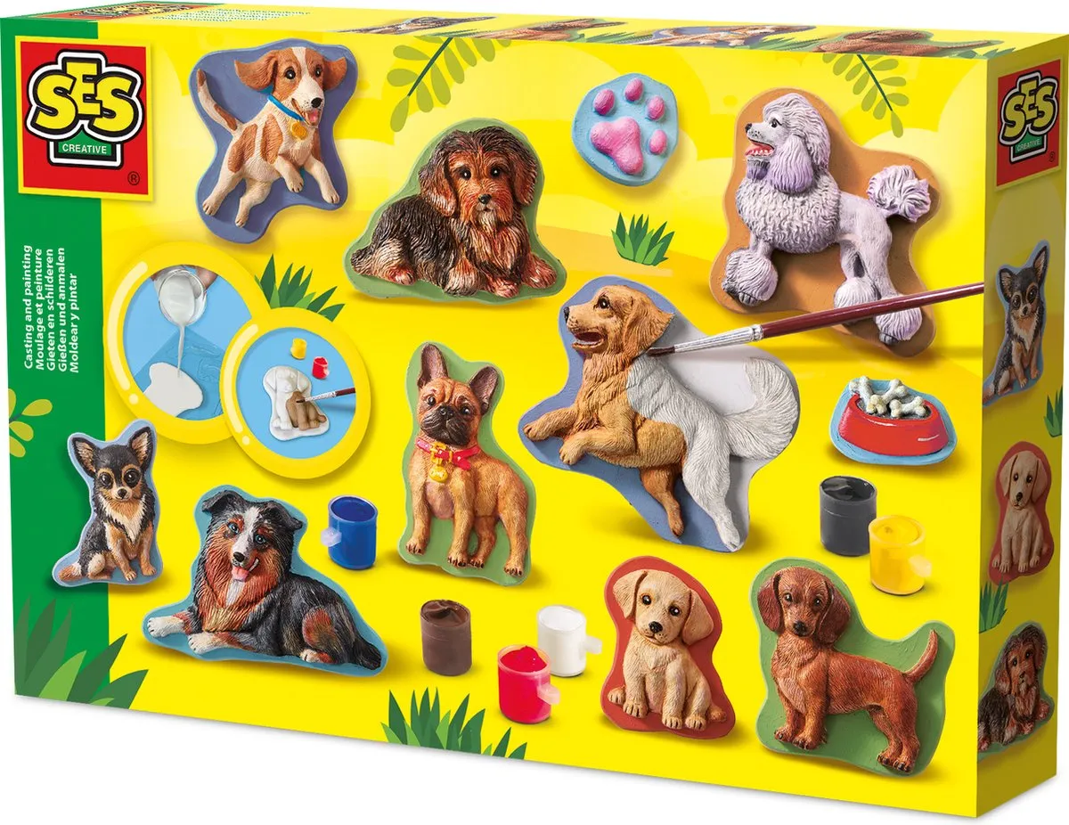 SES Creative Honden Giet- en Schilderpakket