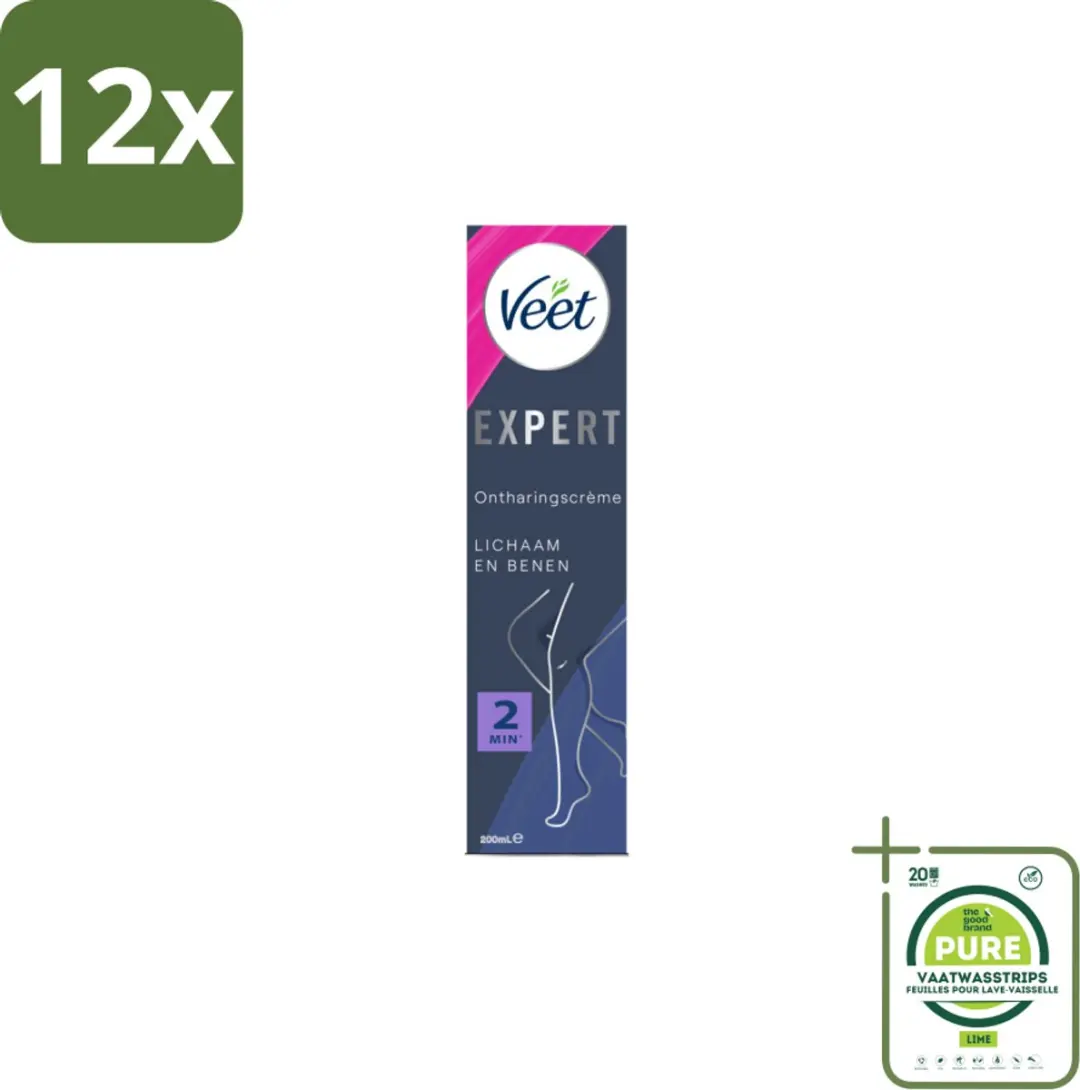 Veet Expert Ontharingscrème Benen 200 ml