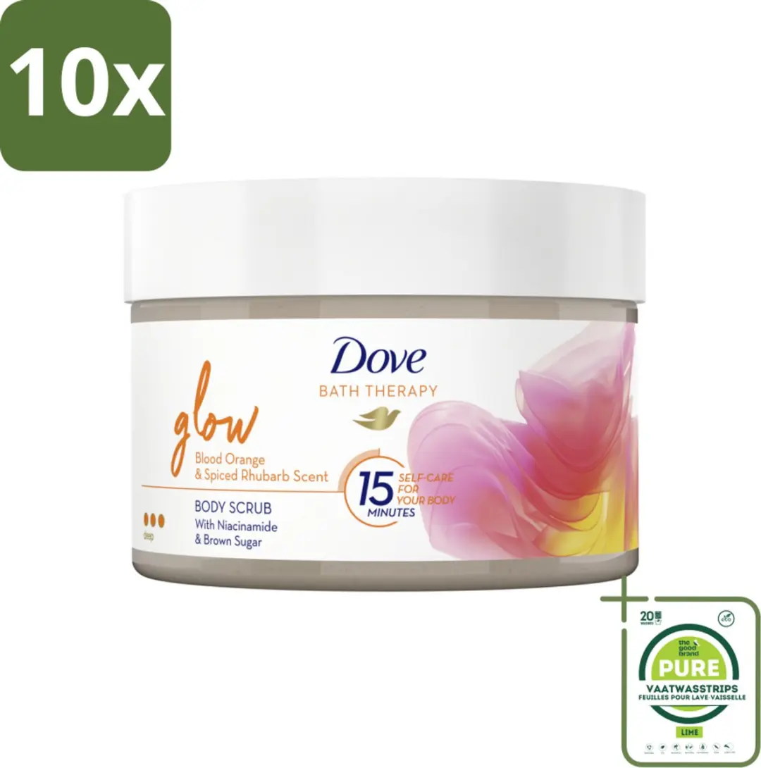 10 x Dove Bath Therapy Glow