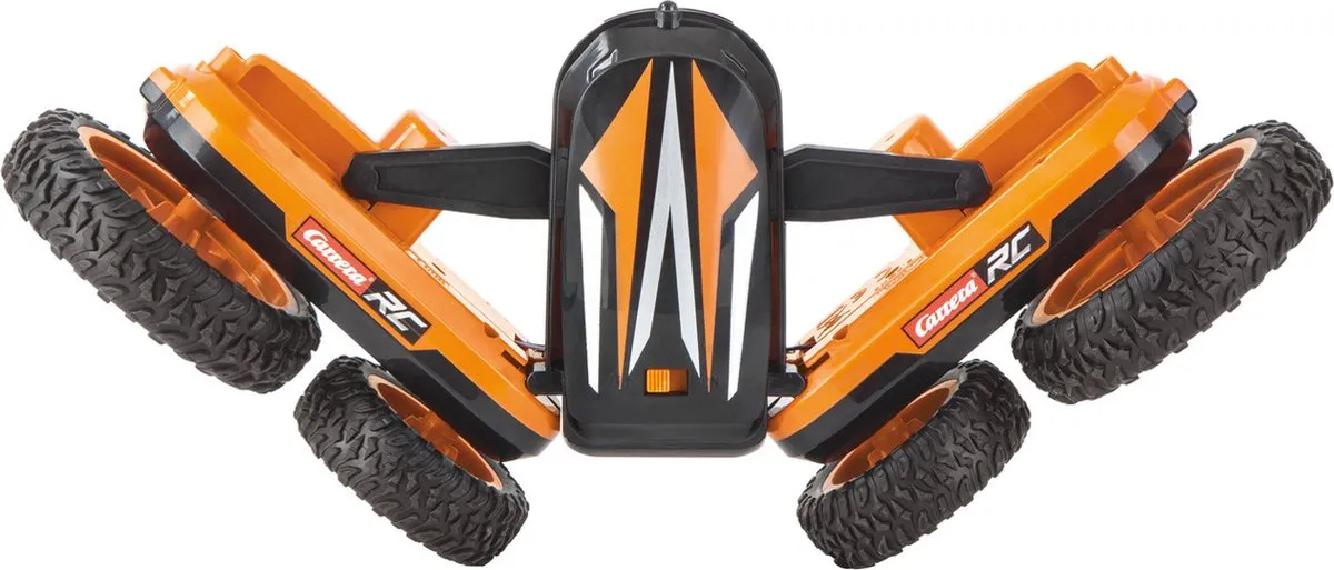 Carrera Stuntauto Supercross RC 2,4GHz - Zwart/Oranje