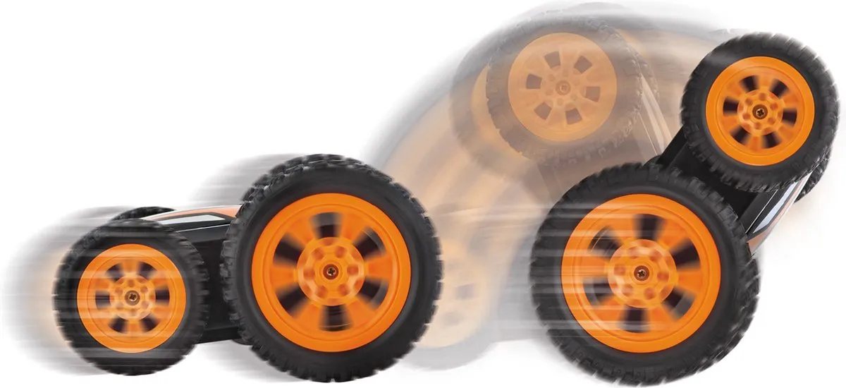 Carrera Stuntauto Supercross RC 2,4GHz - Zwart/Oranje